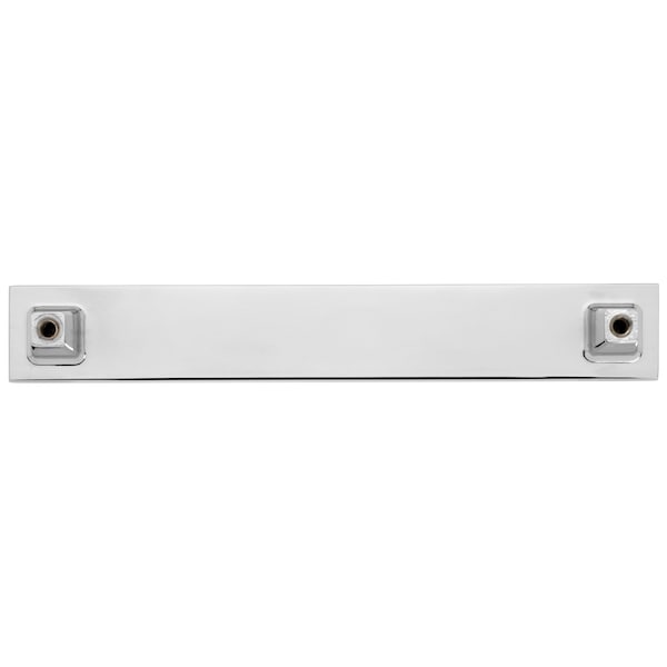 River Cabinet Pull, 128mm 5in Center To Center, Polished Chrome